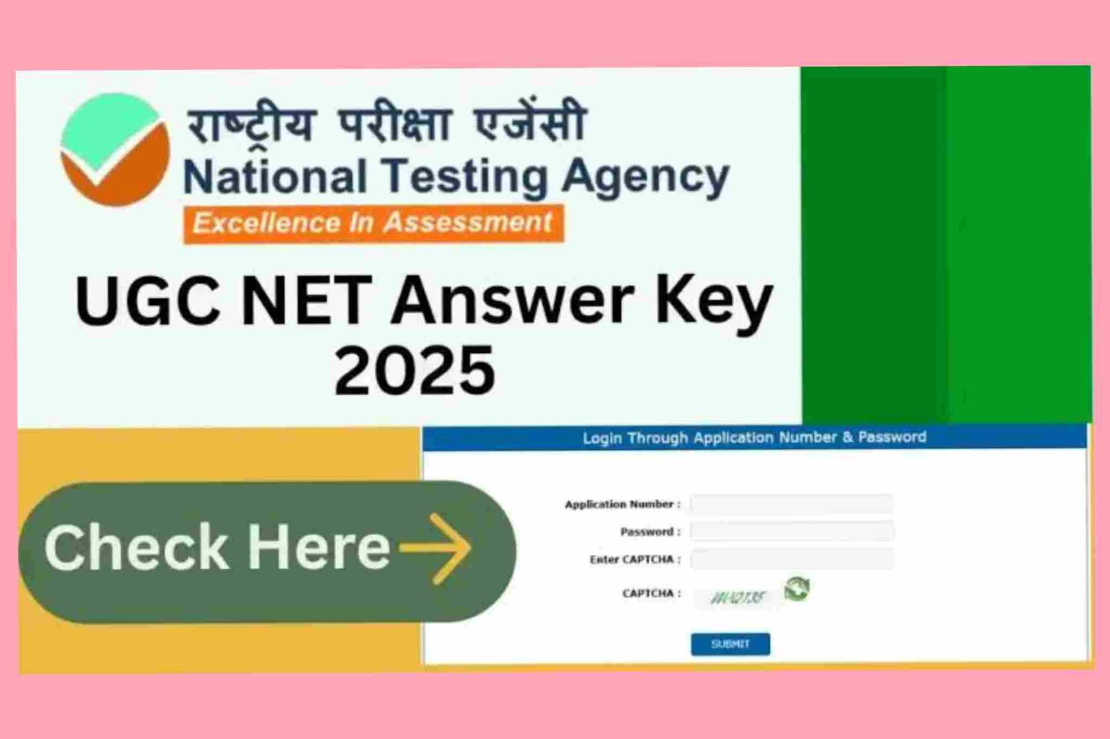 NTA UGC NET JRF June 2025 Answer Key